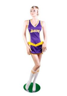 Official Licensed NBA 2 Pc. Lakers Team Dress (Purple/Gold