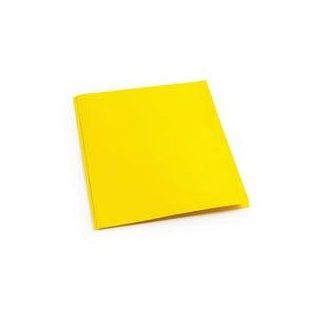 Yellow Pocket & Brad Folder