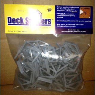 Deck Spacers   50 count bag   Weathered Gray Home
