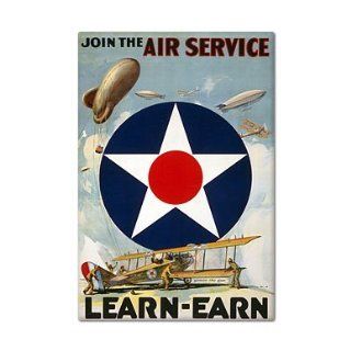Join the Air Service Recruiting Advertisement Fridge