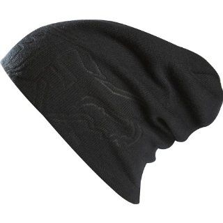 Fox Racing Burned Mens Beanie Sportswear Hat   Black / One Size