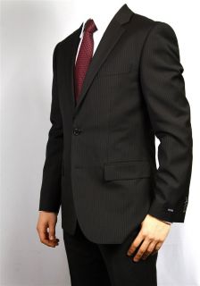 Hugo Boss Black Pin Stripe Slim Fit Suit Model The Grand Central 36S