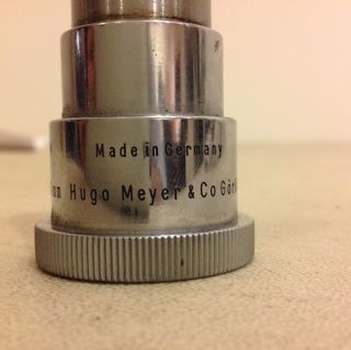 Hugo Meyer Co Gorlitz NR 93640 Kinon Superior I F 50mm Projection Lens