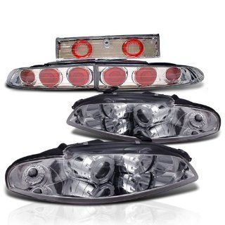 Rxmotoring 1999 Mitsubishi Eclipse Projector Headlights + Tail Light