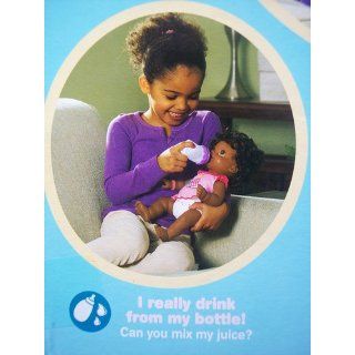 Baby Alive Wets and Wiggles African American Doll Dress Bottle Diaper
