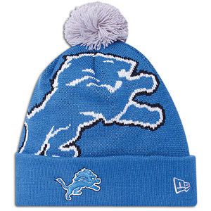 New Era NFL Biggie Knit   Mens   Football   Fan Gear   Detroit Lions