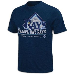 Majestic MLB Submariner T Shirt   Mens   Baseball   Fan Gear   Rays