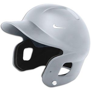 Nike Show Matte Batting Helmet   Baseball   Sport Equipment   Silver