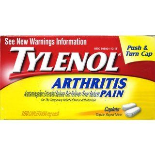 Tylenol Arthritis Pain Relief Caplets, 150 Count Health