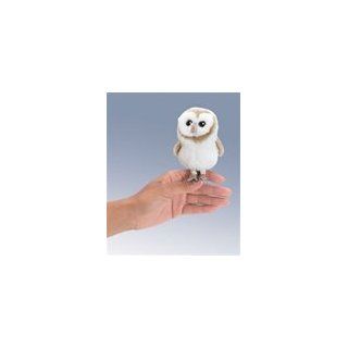 Finger Puppet Mini Barn Owl   By Folkmanis Office