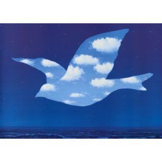 La Promesse Art Poster Print by Rene Magritte, 28x20 Home