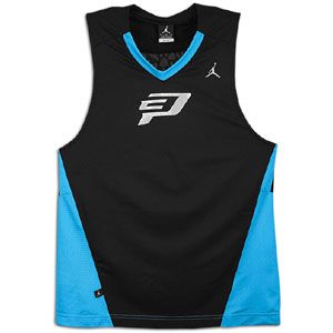 Jordan CP3.V Jersey   Mens   Basketball   Clothing   Black/Orion Blue
