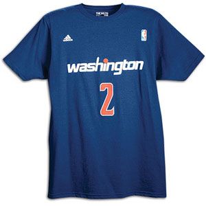 adidas Game Time T Shirt   Mens   Basketball   Fan Gear   Wizards