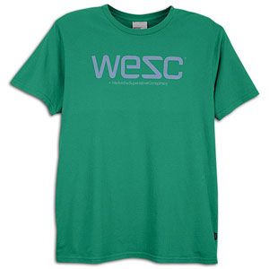 WeSC WeSC S/S T Shirt   Mens   Skate   Clothing   Verdent Green