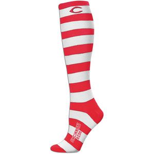 For Bare Feet MLB Rugby Sock   Womens   Baseball   Fan Gear   Reds