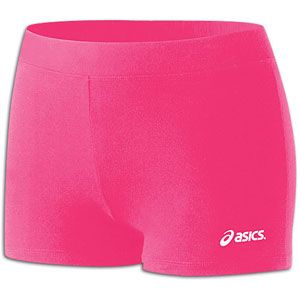 ASICS® Low Cut Short   Womens   Volleyball   Clothing   Pink Glo