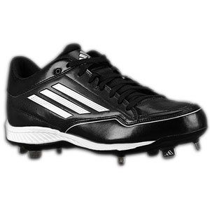 adidas Titan Metal Low   Mens   Baseball   Shoes   Black/White