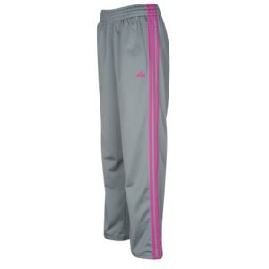  adidas brandmark. 30 inseam. 100% polyester tricot. Imported