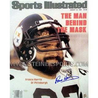 Franco Harris Signed Sports Illustrated Cover ltd of 132