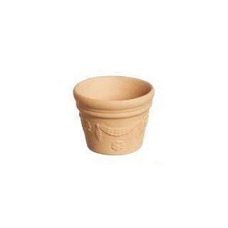 Dollhouse Miniature Natural Embossed Clay Pot Toys