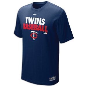 Nike MLB Dri Fit Graphic T Shirt   Mens   Baseball   Fan Gear   Twins