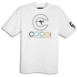 Coogi Kangaroo S/S T Shirt   Mens   Casual   Clothing   White