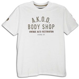 Akoo Restoration S/S T Shirt   Mens   Casual   Clothing   White