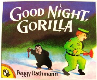  Gorilla Peggy Rathman Preschool Kids Picture Story Book Funny