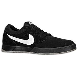 Nike P. Rod 5   Mens   Skate   Shoes   Black/Metallic Silver