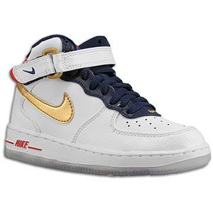 Nike Air Force 1 Mid   Boys Preschool   Basketball   Shoes   White