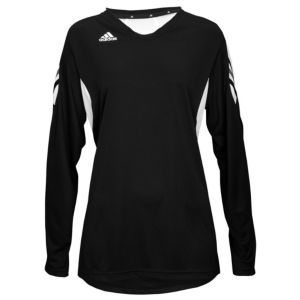adidas On Field L/S Jersey   Womens   Volleyball   Clothing   Black