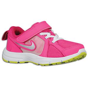 Nike Dual Fusion Run   Girls Preschool   Desert Pink/Atomic Green