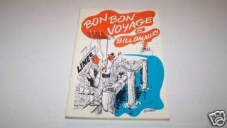 1958 Bon Bon Voyage Cartoon Humor SC Book UNREAD