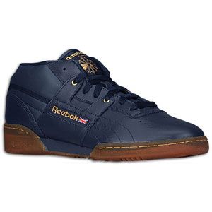 Reebok Workout Mid Ice   Mens   Training   Shoes   Athletic Navy