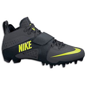 Nike Air Zoom Huarache 3   Mens   Lacrosse   Shoes   Anthracite/Volt