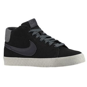 Nike Blazer Mid Lr   Mens   Skate   Shoes   Black/Anthracite