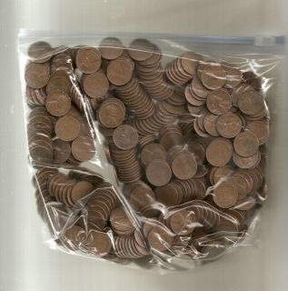 Seven Hundred Mixed Unsearched Wheat Pennies