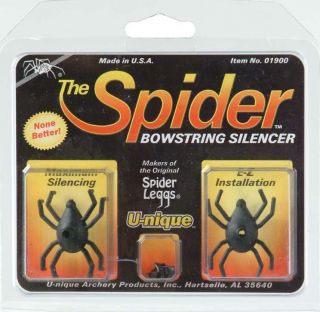 Archery Bow Hunting String Silencers Unique The Spider
