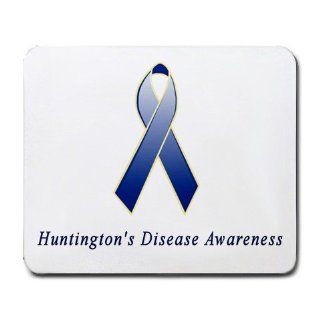 Huntingtons Disease Awareness Ribbon Mouse Pad Office