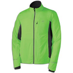 Brooks Nightlife Jacket III   Mens   Running   Clothing   Brite Green