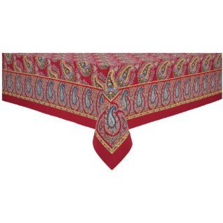   KAF Home Fete Paisley Tablecloth, 70 x 126 Inch