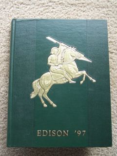 1997 Edison High School Year Book Huntington Beach California