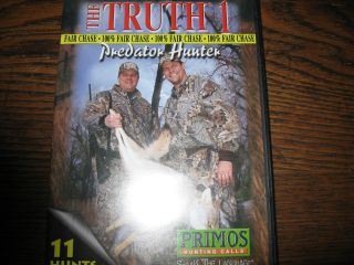  Truth 1 Predator Hunter DVD 11 Hunts by Primos Hunting Calls