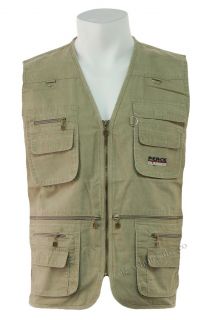  Multi Pocket Waistcoat Vest Fishing Hunting Hiking M 4XL