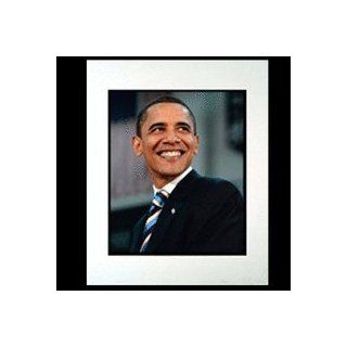 Barack Obama Smile 11 x 14 Photograph in a Matted