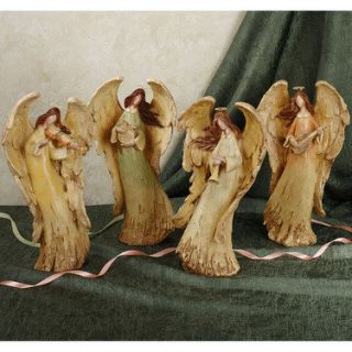 Holiday Christmas Decor Angels Figurine Set Collectible
