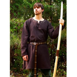 Brown Huntingdon Under Tunic Perfect for re enactment Stage or LARP