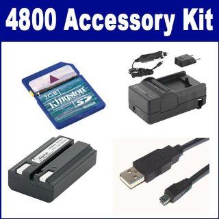  SDM 133 Charger, SDENEL1 Battery, KSD2GB Memory Card
