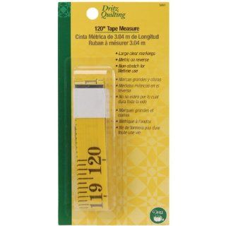 Dritz Quilting Tape Measure 120 Yellow   651543 Patio
