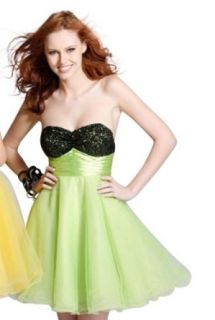 Short Baby Doll Tulle Homecoming Dress Clothing